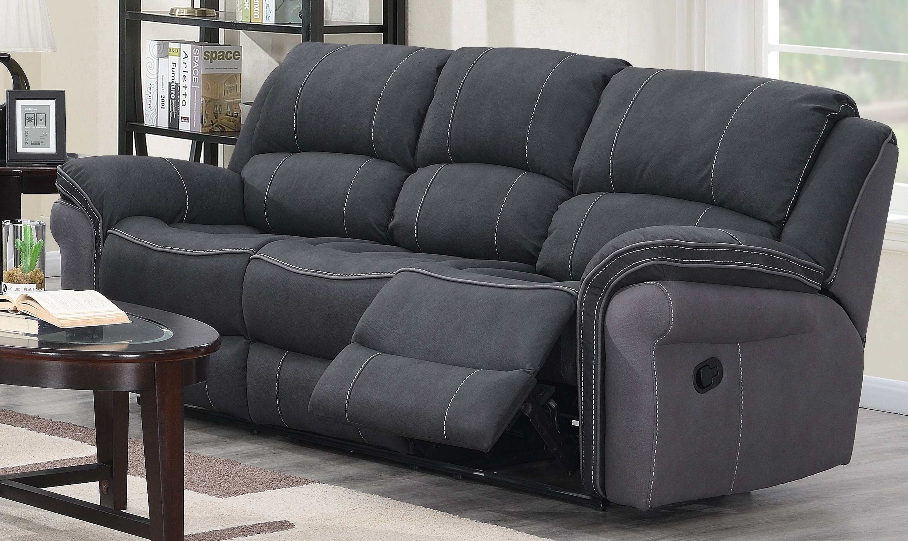 3 Seater Manual Recliner Sofa