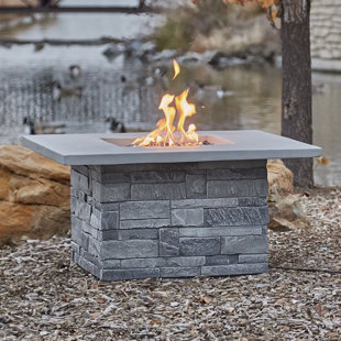 Square Concrete Fire Pit Wayfair