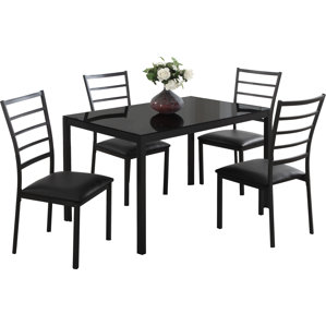 5 Piece Dining Set by Monarch Specialties Inc.