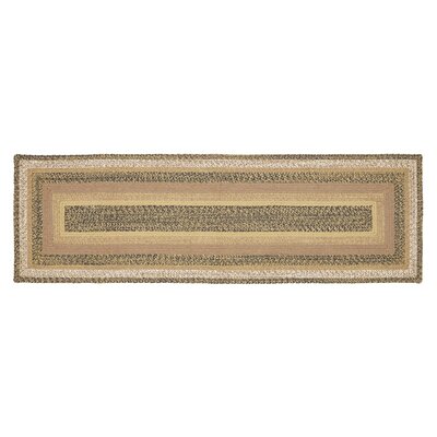 Kettle Grove Jute Rug Runner W/ Pad