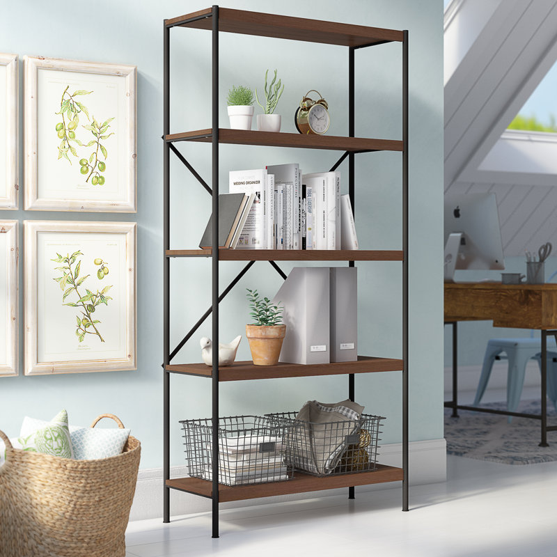 Williston Forge Orman Etagere Bookcase Reviews Wayfair