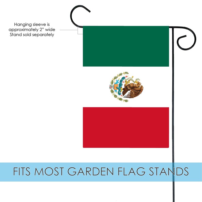 Toland Home Garden Mexico Polyester 12 5 X 18 Inch Garden Flag