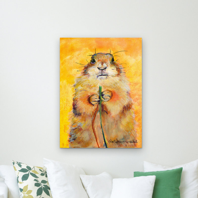 Trademark Art Target By Pat Saunders White Framed Painting Print