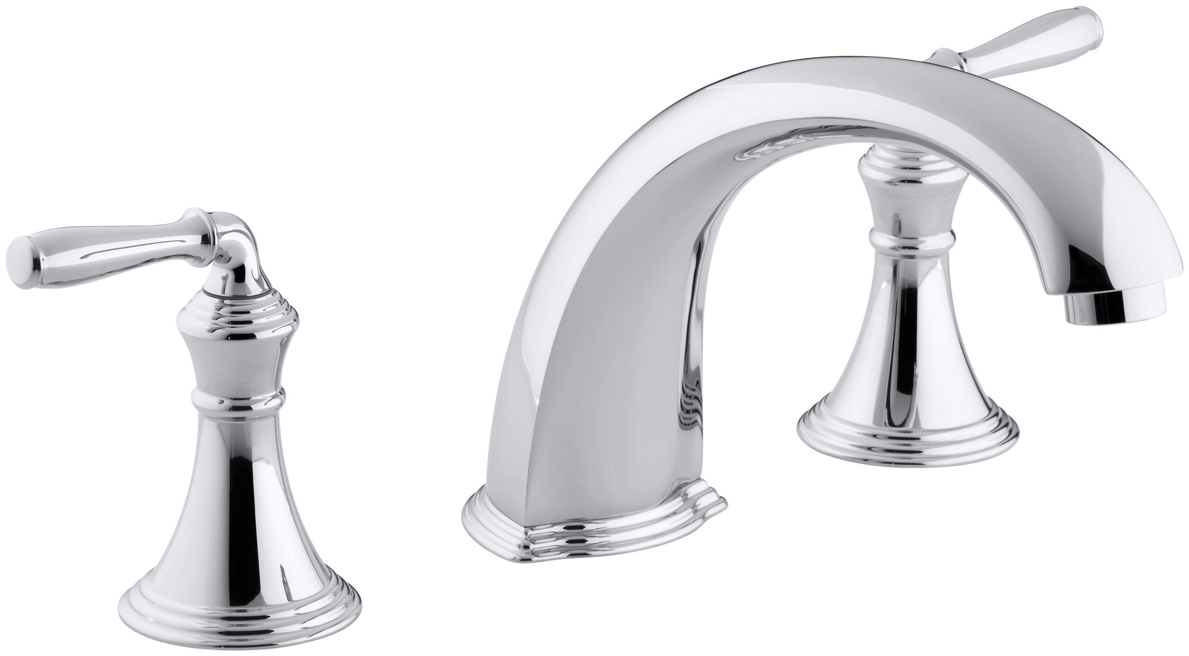 KT39842BZ,SN,CP Kohler Devonshire® Double Handle Deck Mounted Roman