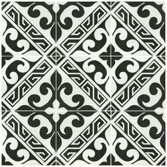 Elitetile Seni Orleans Cenefa 10 X 10 Porcelain Floor Wall Border Tile Wayfair