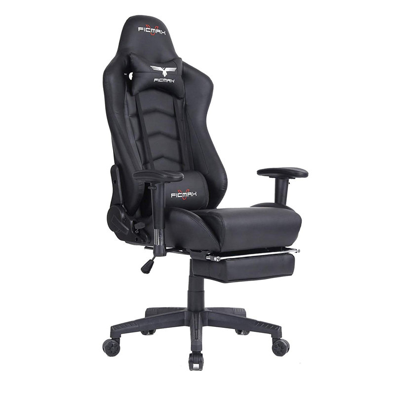 Aosom Ficmax Ergonomic High Back Swivel Seat Pc Racing Game Chair Wayfair