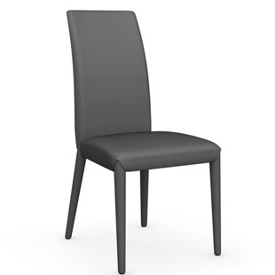 Go to store & view more images Calligaris Anais Genuine Leather Upholstered Dining Chair