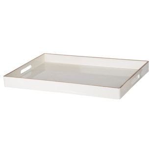 white table tray