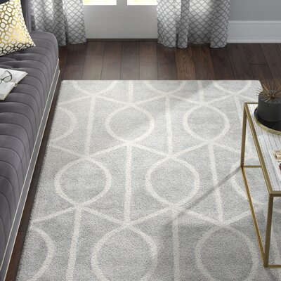 Blondell Hand Tufted Contemporary Blue Area Rug Willa Arlo