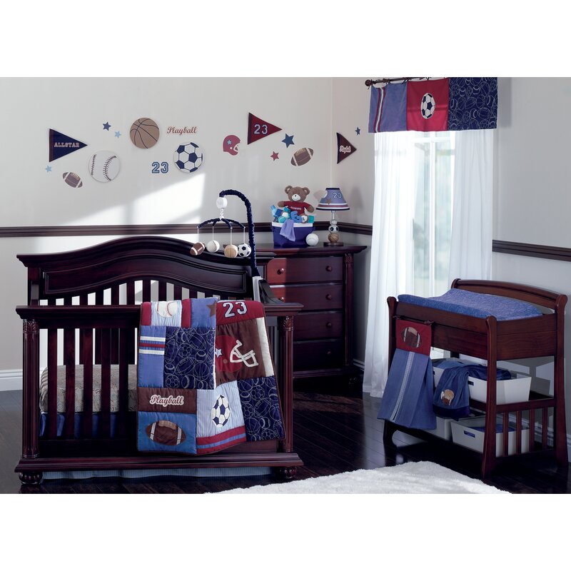 Harriet Bee Shaurya Ball 9 Piece Crib Bedding Set Reviews Wayfair