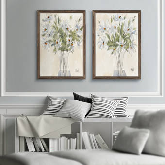 Daisy Just Because I By Vincent Van Gogh 2 Piece Picture Frame
