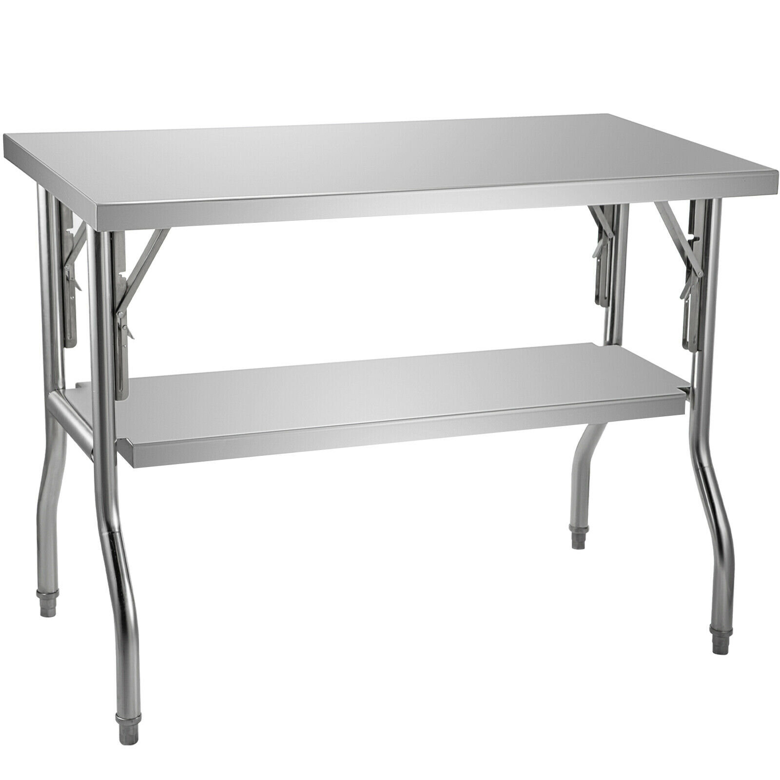 Details about   24 x 48 Stainless Steel Work Prep Table With Undershelf Kitchen Restaurant House 