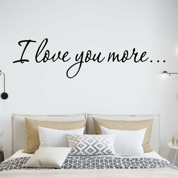 I Love You More Wall Decal Wayfair - i love you roblox decal