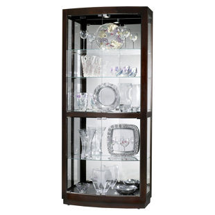 Go to store & view more images Darby Home Co Breaux Lighted Curio Cabinet