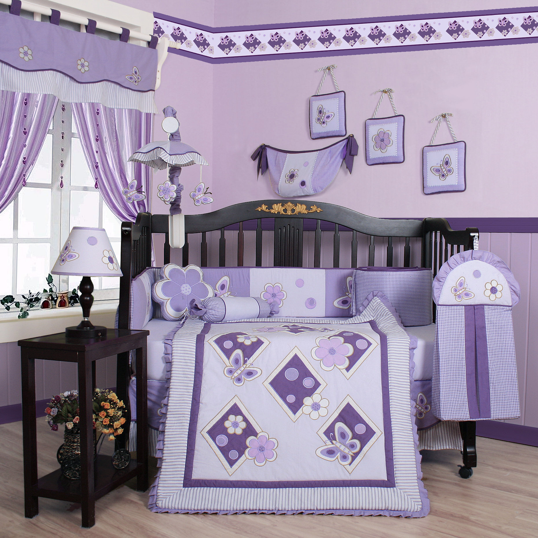 13 piece crib bedding set