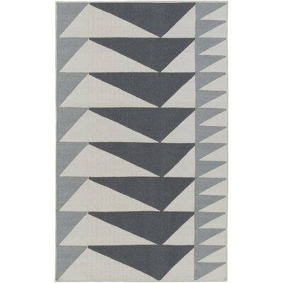 Cassey Geometric Handwoven Wool Charcoal Light Gray Area Rug Rug Size Rectangle 2 X 3 On Wayfair North America Accuweather Shop