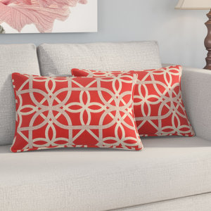 Marissa Indoor/Outdoor Lumbar Pillow (Set of 2)