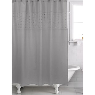 Rideaux De Douche Couleur Gris Et Argenté Wayfairca