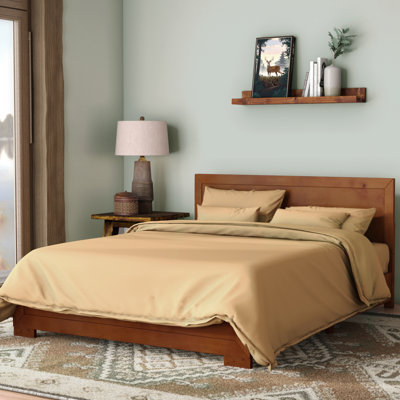 Trent Wood Low Profile Platform Bed