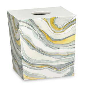 Shell Rummel Stone Tissue Box Cover