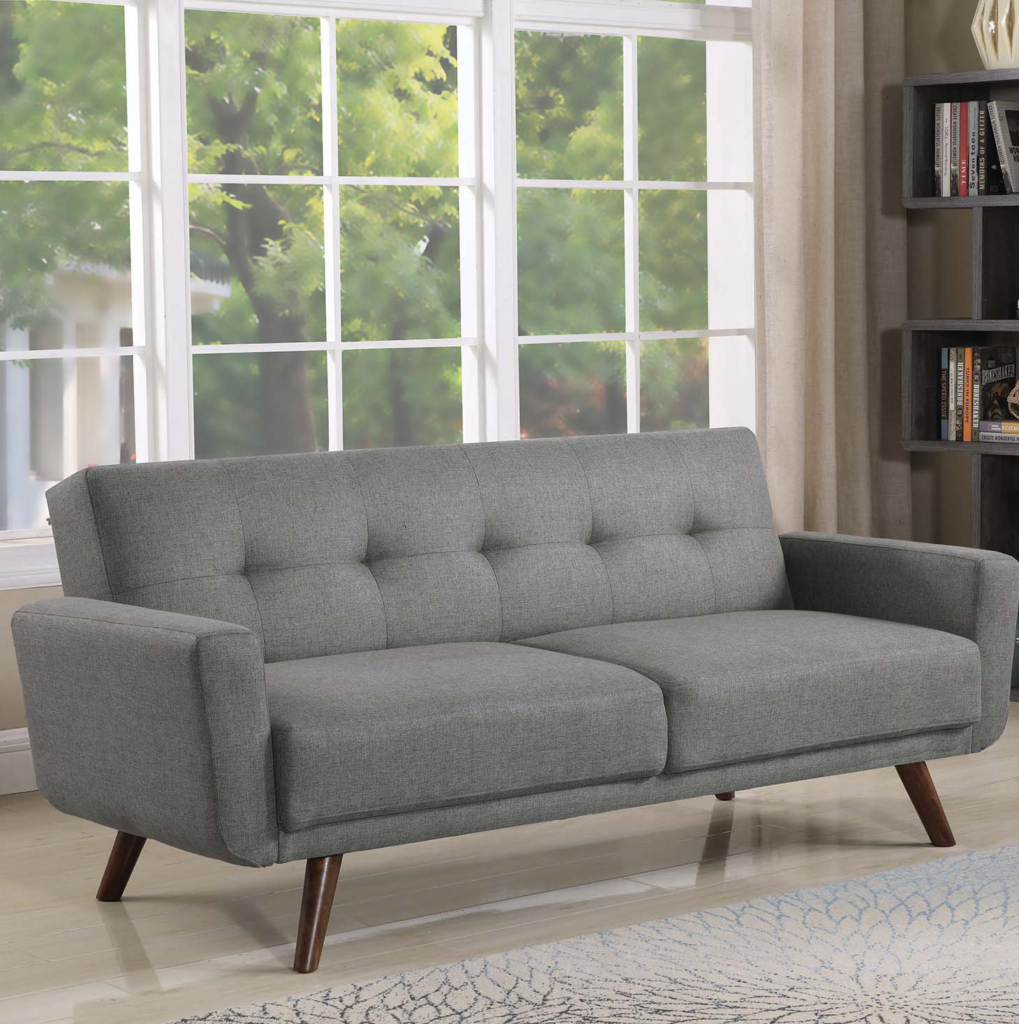 Fortson Upholstered Tufted Sofa