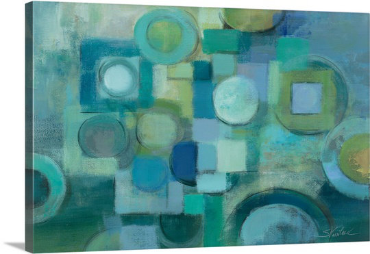 Canvas On Demand Sea Glass By Silvia Vassileva Graphic Art On