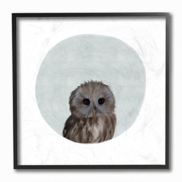 Isabelle Max Alleman Baby Owl Painting Kids Wall Decor Wayfair