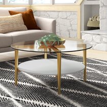 Modern Round Coffee Tables Allmodern