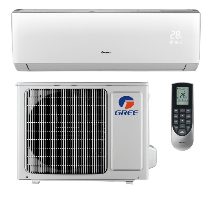 Vireo 12 000 Btu Energy Star Ductless Mini Split Air Conditioner With Heater And Remote