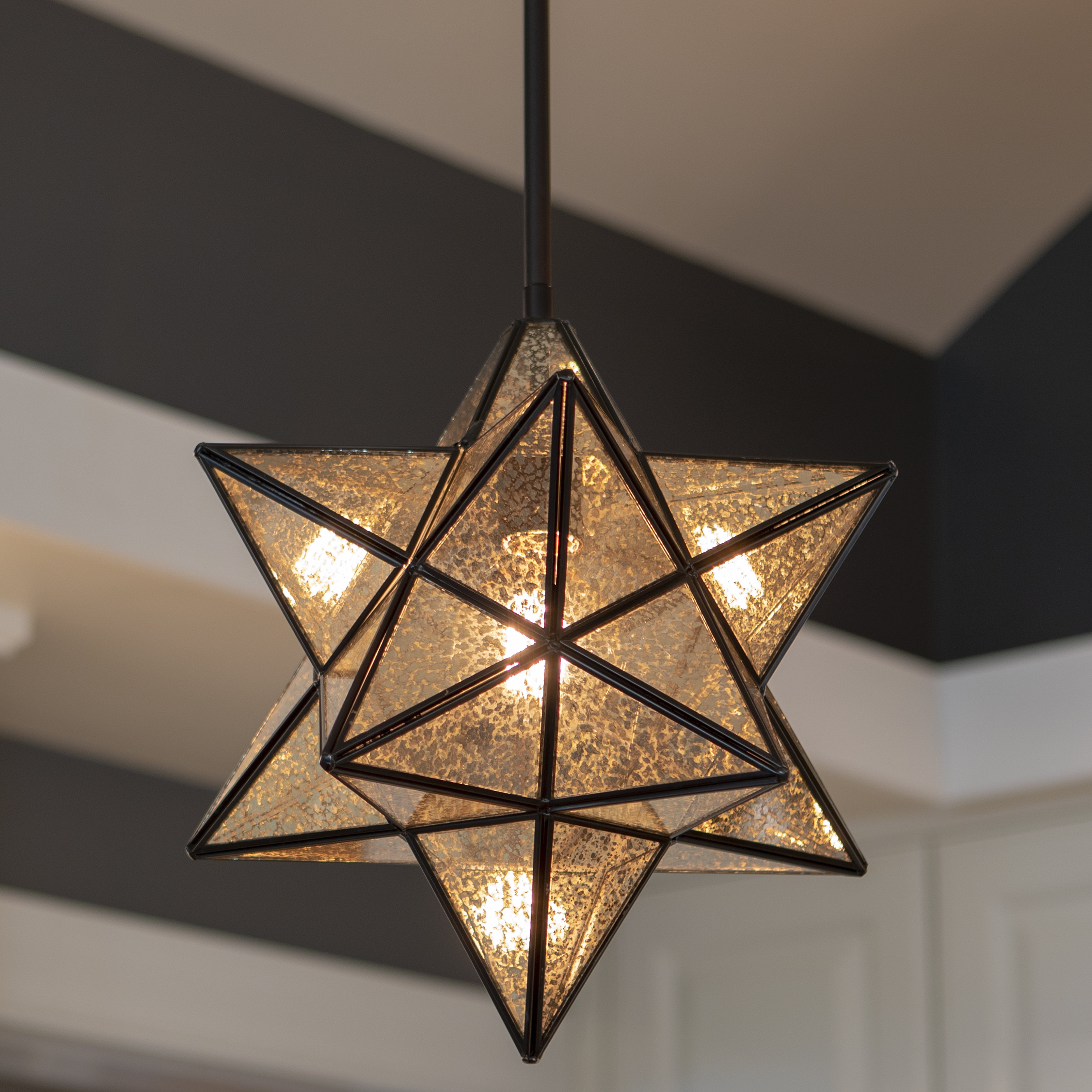 Wrought Studio Berwick 1 Light Single Star Pendant Reviews Wayfair Berwick 1 Light Single Star Pendant