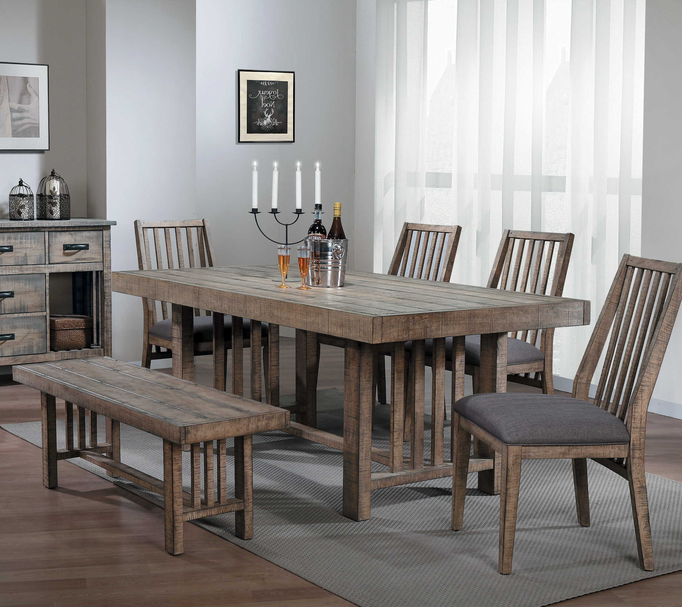 Teak Dining Table With Bench: A Rustic Touch To Your Dining Room