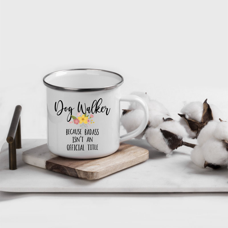 dog walker mug