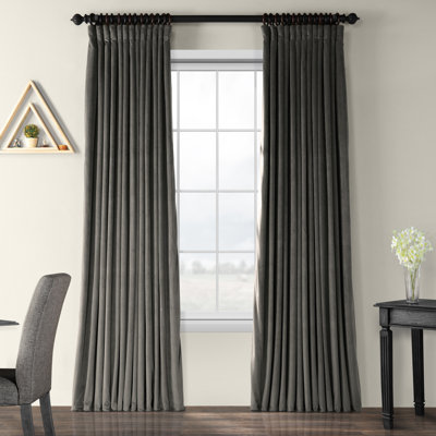 Laurel Foundry Modern Farmhouse Albert Velvet Solid Blackout