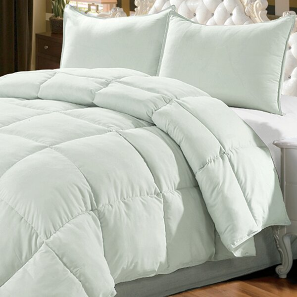 DOWN ALTERNATIVE 5 PC BED SET QUEEN WHITE KING COMFORTER AND SHEET SET 