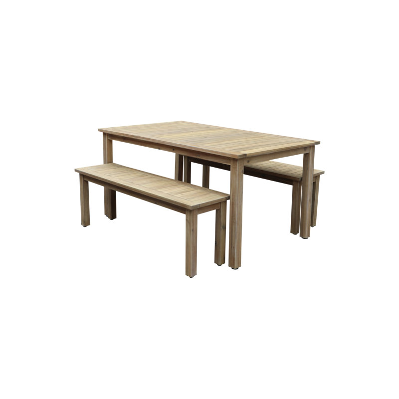 coffee table with benches underneath