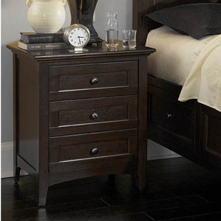Go to store & view more images Calila 3 Drawer Nightstand by Birch Lane™ Heritage