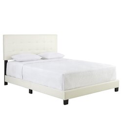 Andover Mills™ Serafina Upholstered Platform Bed & Reviews | Wayfair