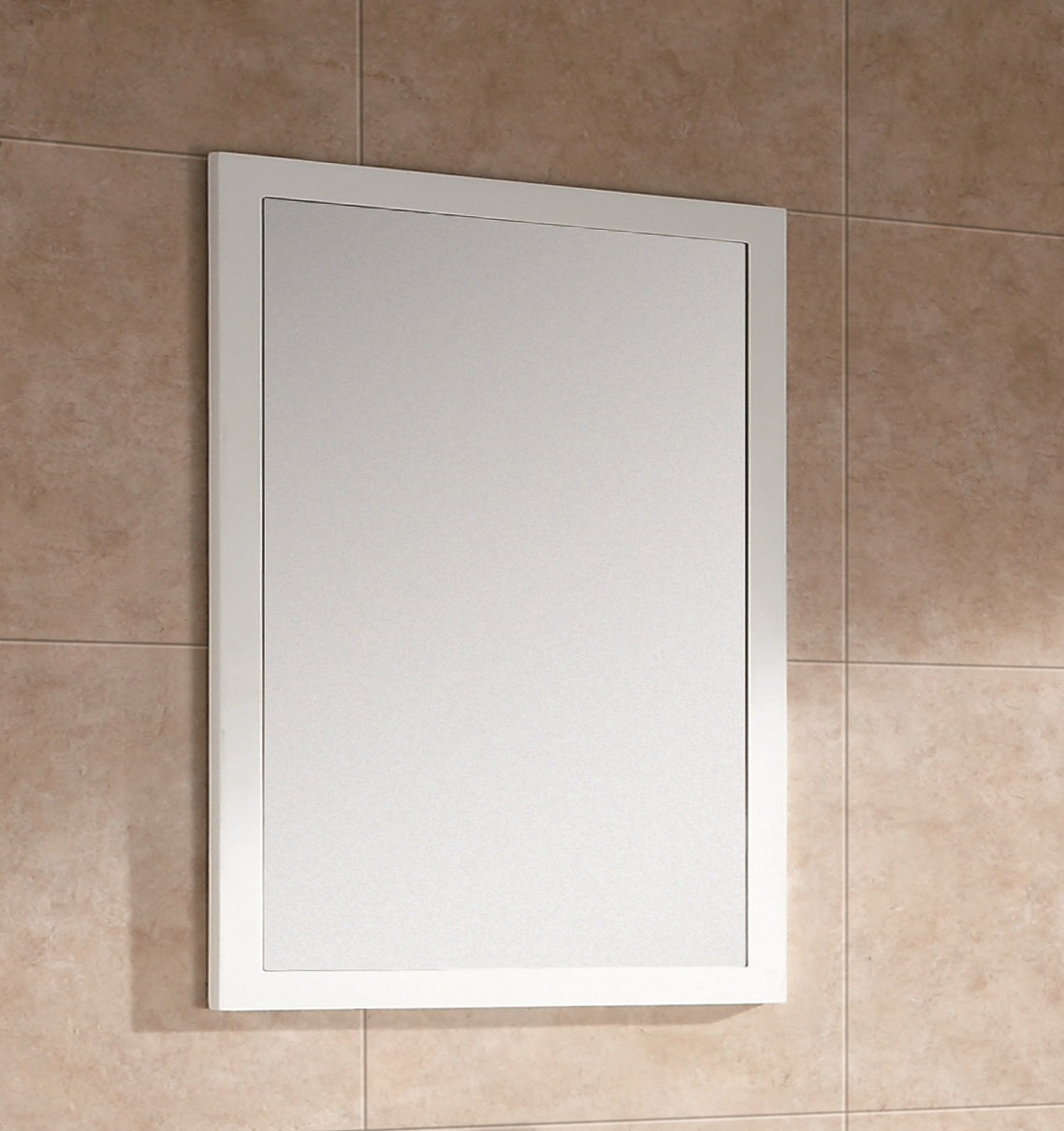 Orren Ellis Hendrix Rectangle Wood Wall Mirror Wayfair