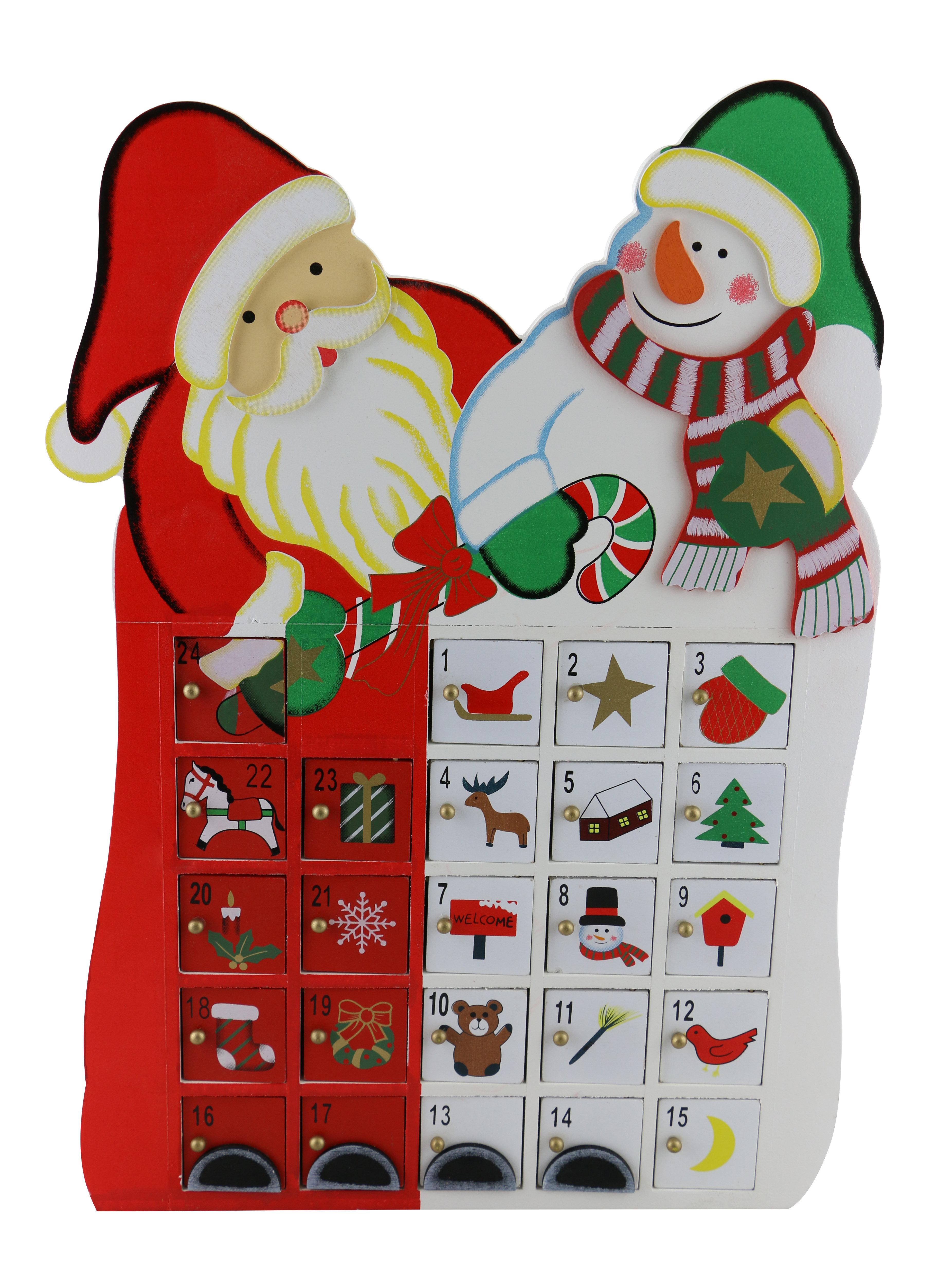 the-holiday-aisle-santa-claus-and-snowman-advent-calendar-countdown-to