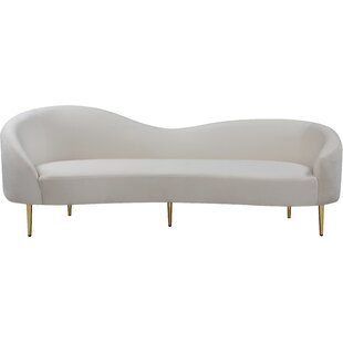 Curved Back Tufted Sofa Wayfair