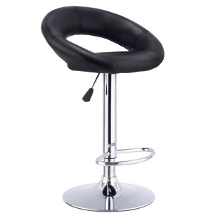 Go to store & view more images Ebern Designs Dylon Adjustable Height Bar Stool