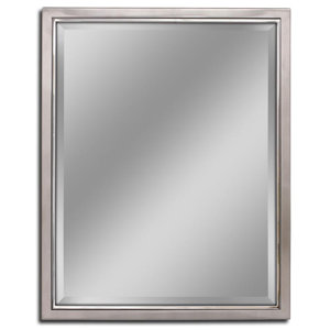 Kennith Classic Metal Framed Bathroom/Vanity Wall Mirror