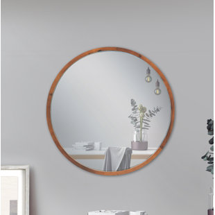 Broyhill Round Wood Mirrors Wayfair