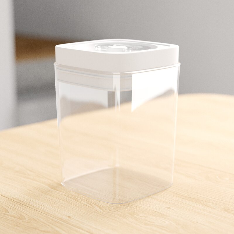 square plastic containers for food