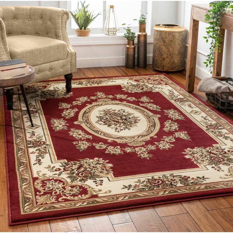 Astoria Grand Colindale Oriental Burgundy Red Area Rug Reviews Wayfair