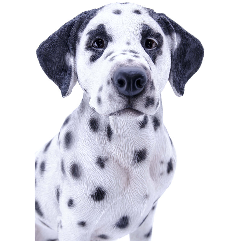 Hi Line Gift Ltd Sitting Dalmatian Dog Statue Reviews Wayfair Hi Line Gift Ltd Sitting Dalmatian Dog