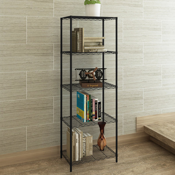 Details about   Wall Hanging Wire And Wood Shelf Rack Storage Display Stand Holder Shelving Unit 