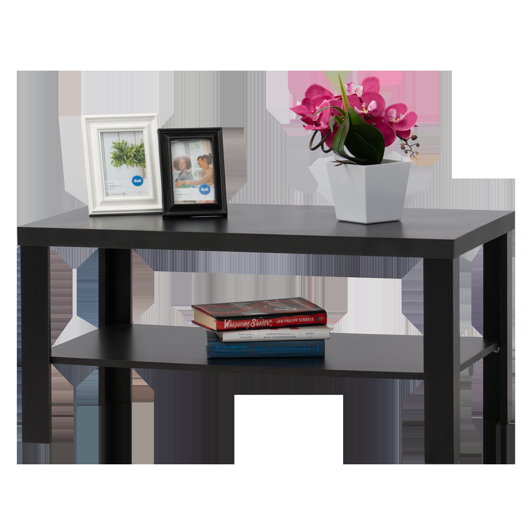 Latitude Run Neuhaus Coffee Table With Storage Shelf Reviews Wayfair