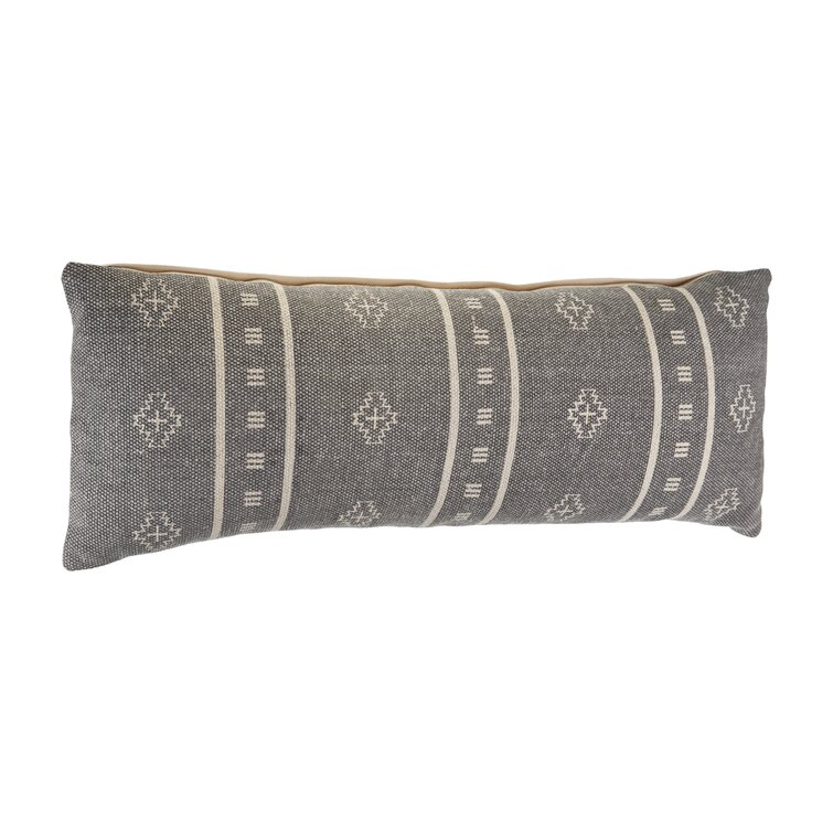 Foundry Select Rectangular_Ox Bay Geometric Cotton Pillow Cover | Wayfair