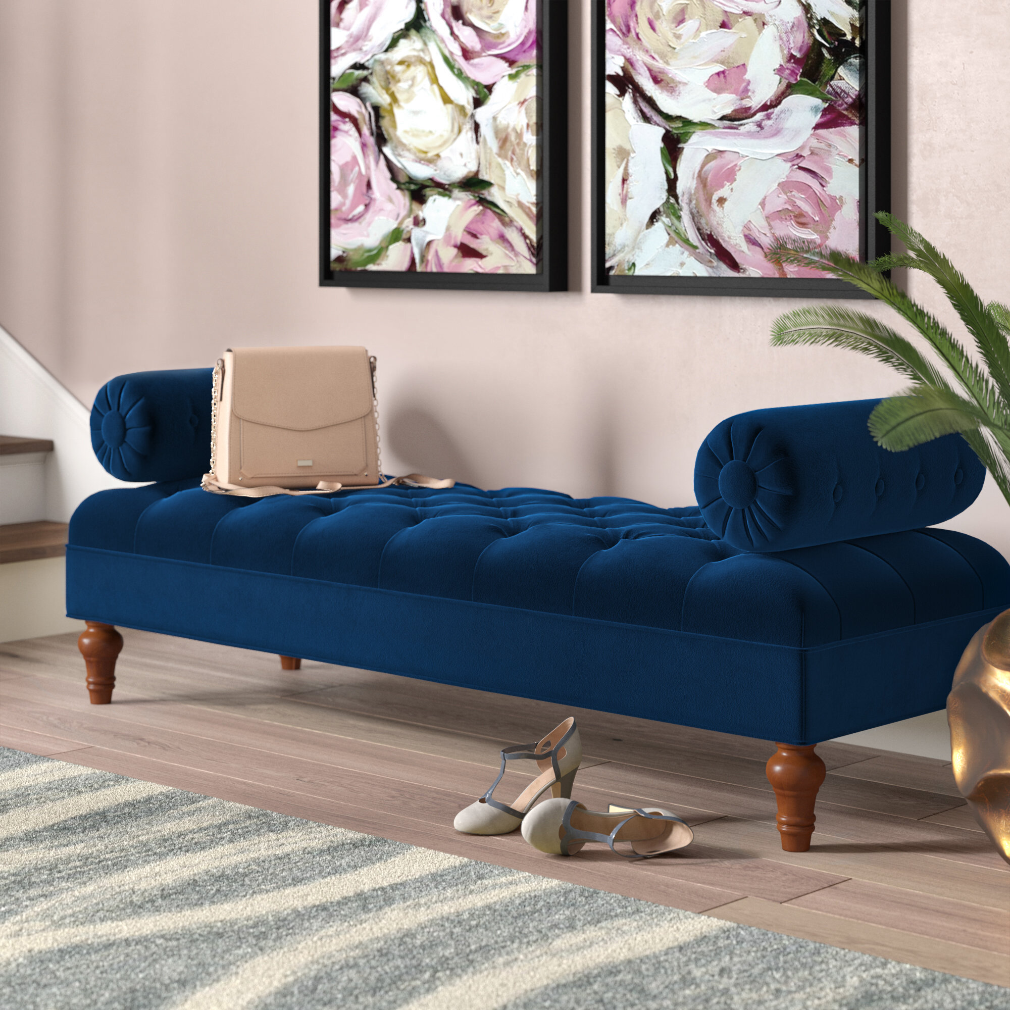 26+ Upholstered Bench Living Room Gif